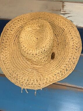Panama Jack Wide Brim Straw Hat